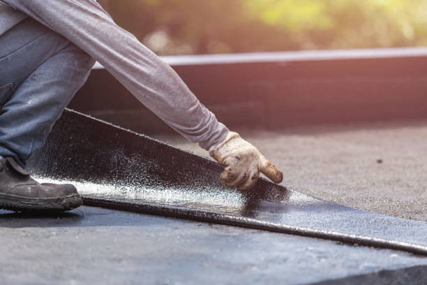Professional Waterproofing technician working in Grand River, OH